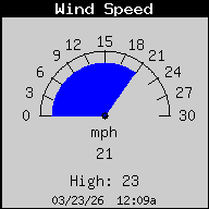 Current Wind Speed
